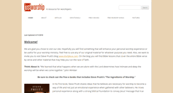 Desktop Screenshot of justworship.com